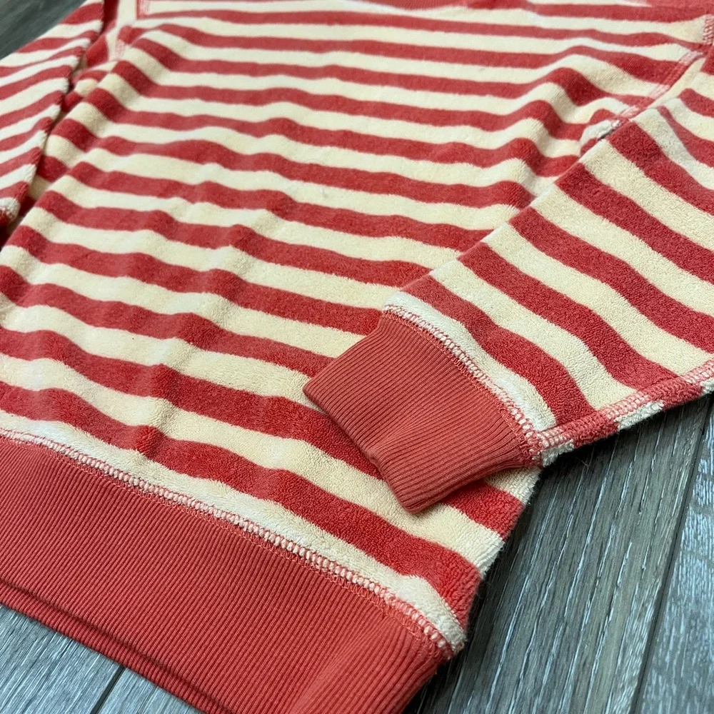 Hanna Andersson Striped Loop Terry Crewneck